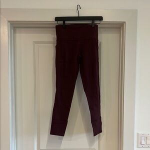 Athleta Salutation Stash 7/8 Tight - Like New